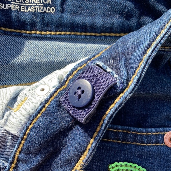 Cat & Jack Girl’s Jean Short // Size M 7-8 - Picture 5 of 9